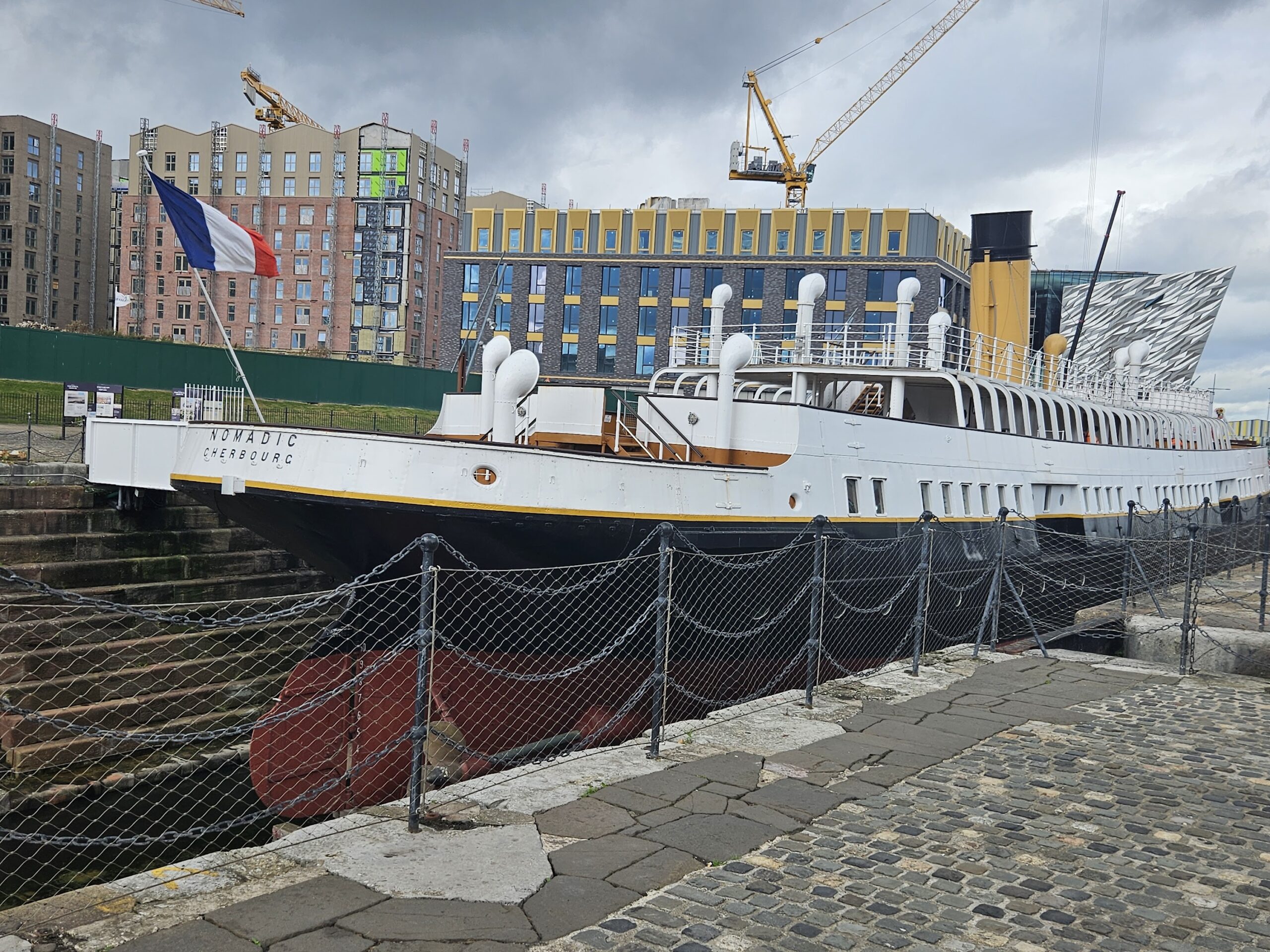 SS Nomadic and the Titanic Belfast museum — Belfast's Titanic Quarter